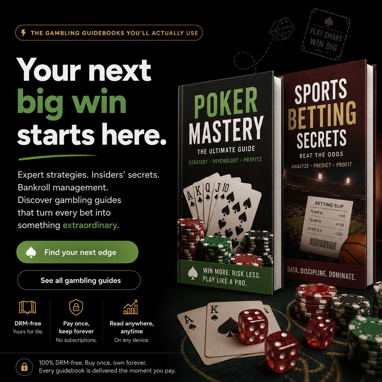 EXPERT GAMBLING  GUIDES cover